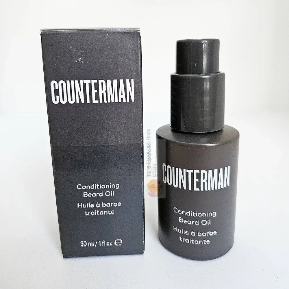 *Beautycounter* Counterman Conditioning Beard Oil - NEW! - HTF!